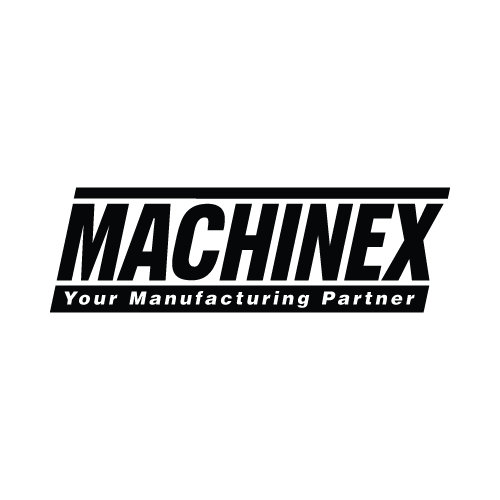 A logo design of Machinex.