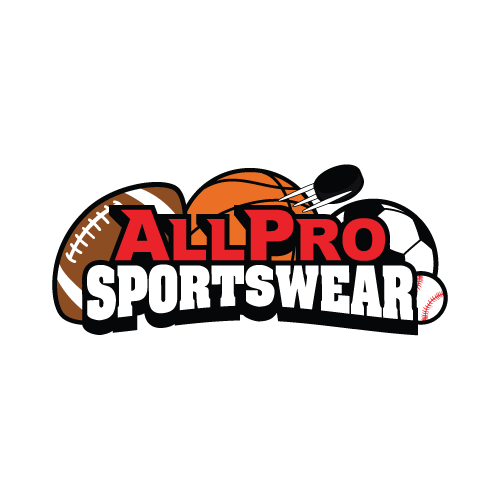 A logo design of All Pro Sportswear.