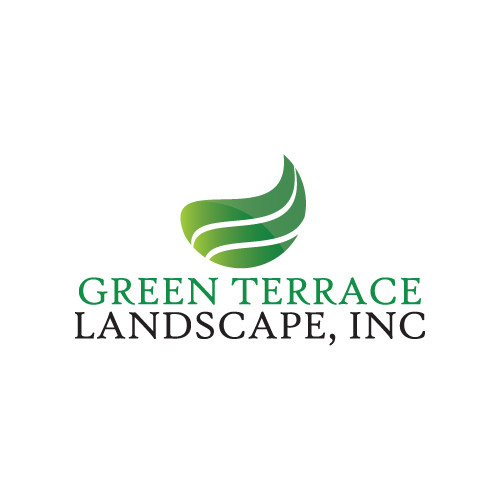 A logo design of Green Terrace Landscape, Inc.